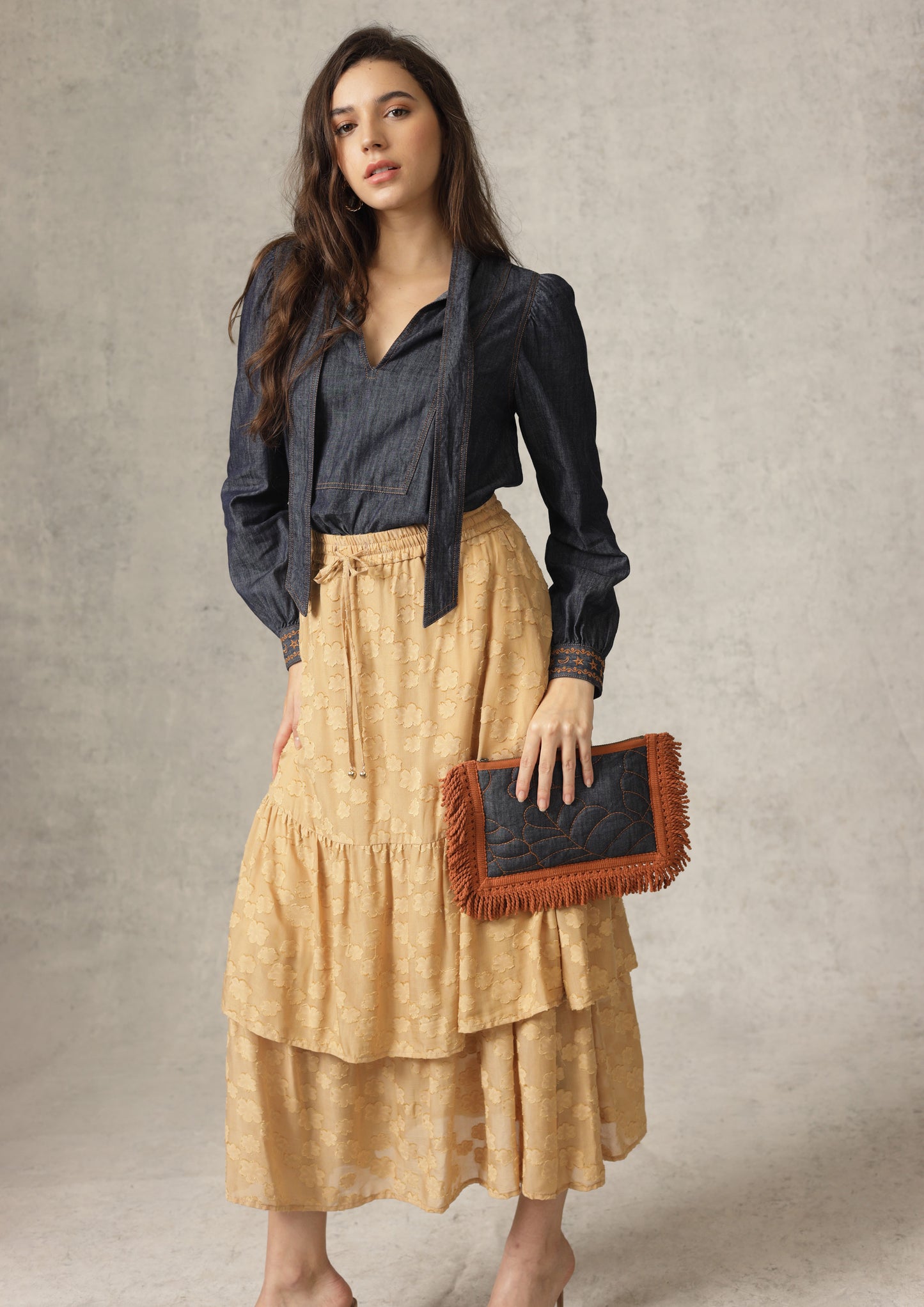 Elsa Blouse in Blue
