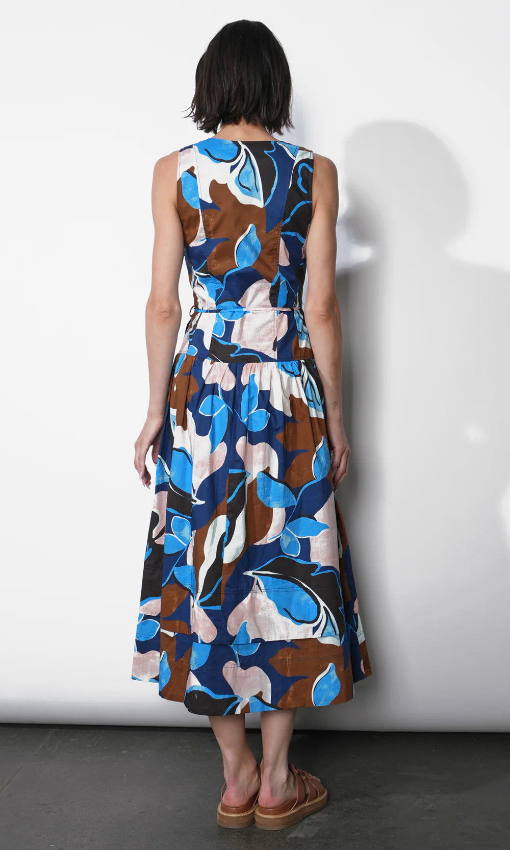 Abi Poplin Midi Dress
