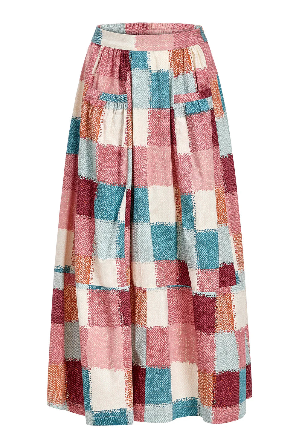 Gabby Skirt in Cottage Quilt
