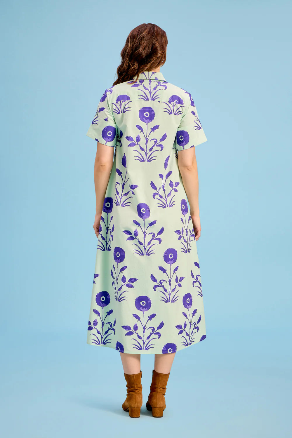 Gibbons Dress in Poppy 2