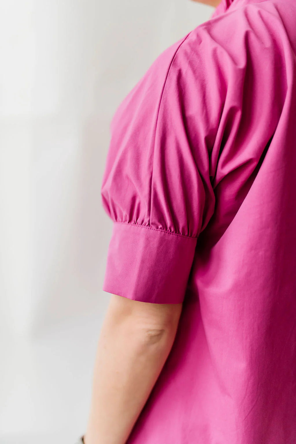 The Short Sleeve Ruffle Shirt