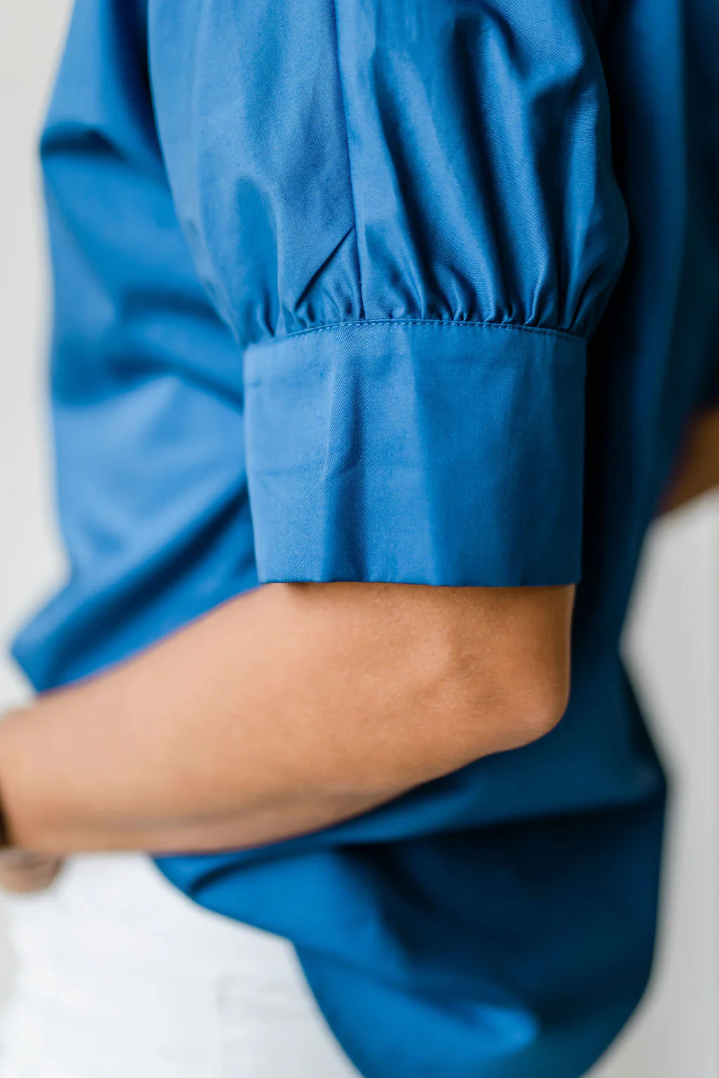 The Short Sleeve Ruffle Shirt