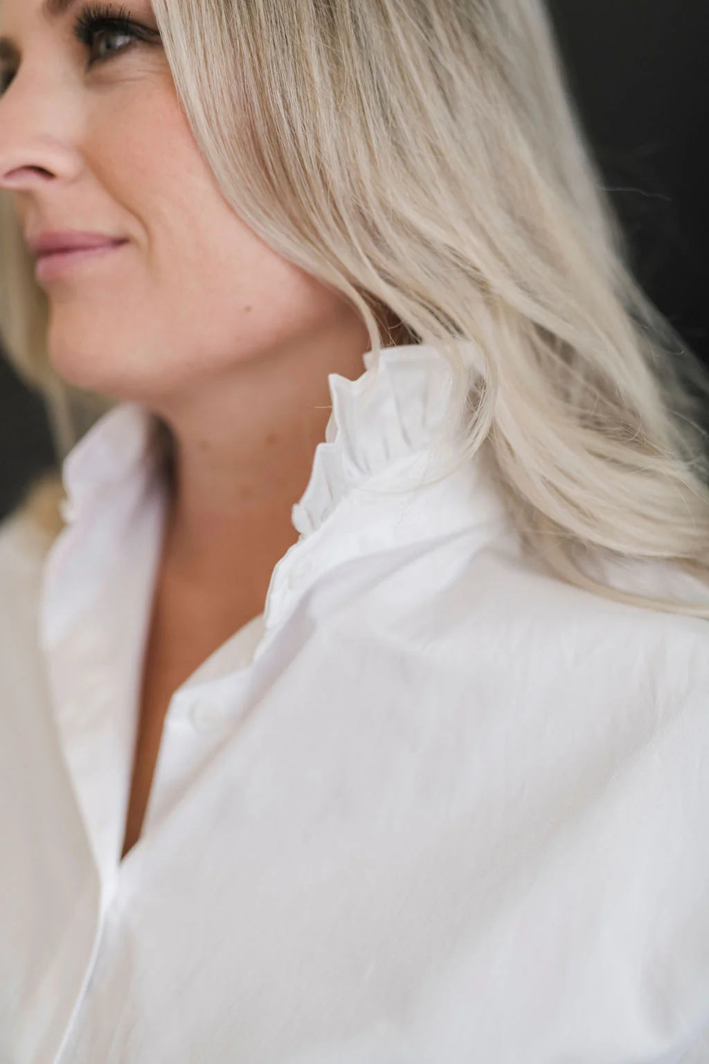 The Long Sleeve Ruffle Shirt
