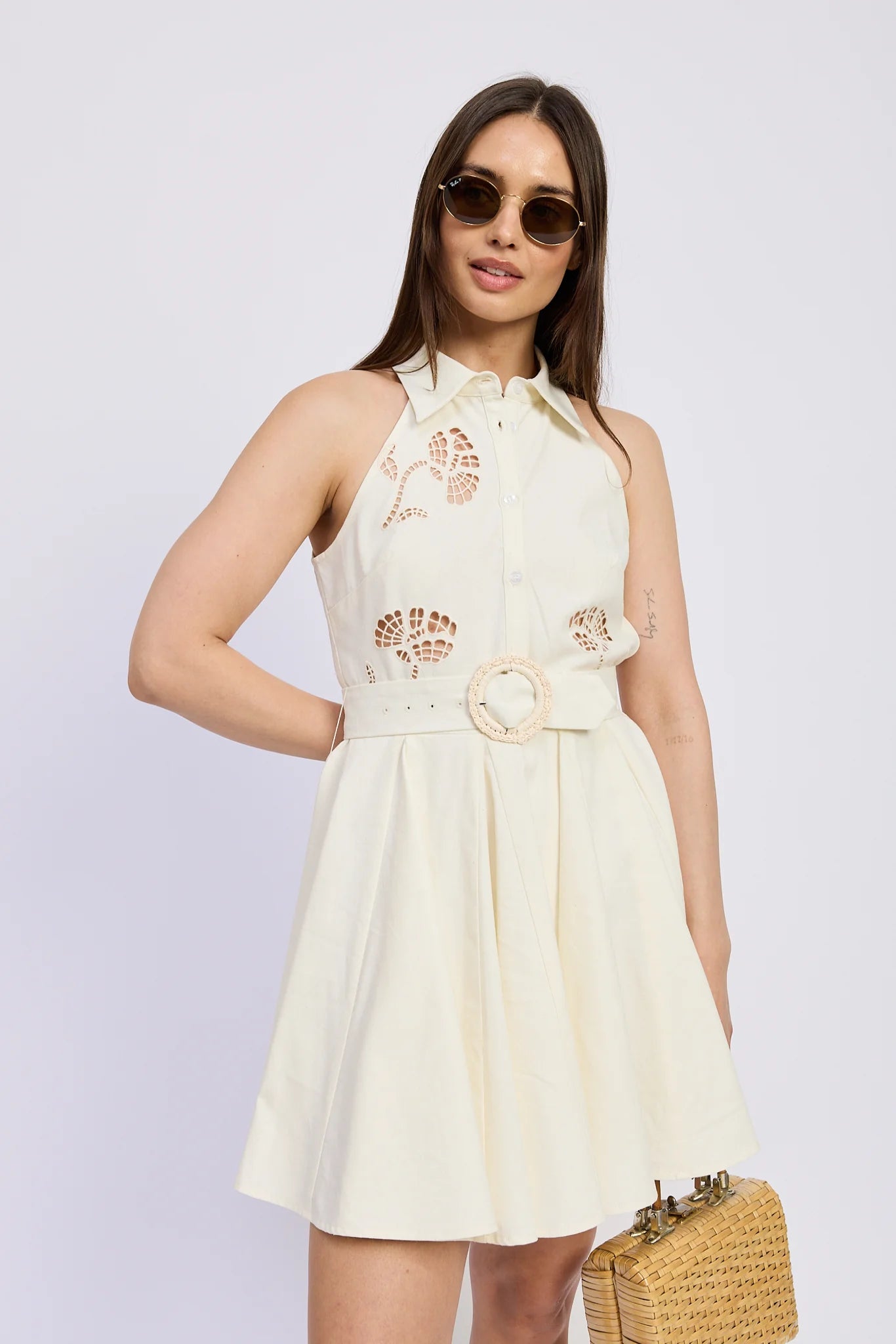 Ellis Collared Mini Dress