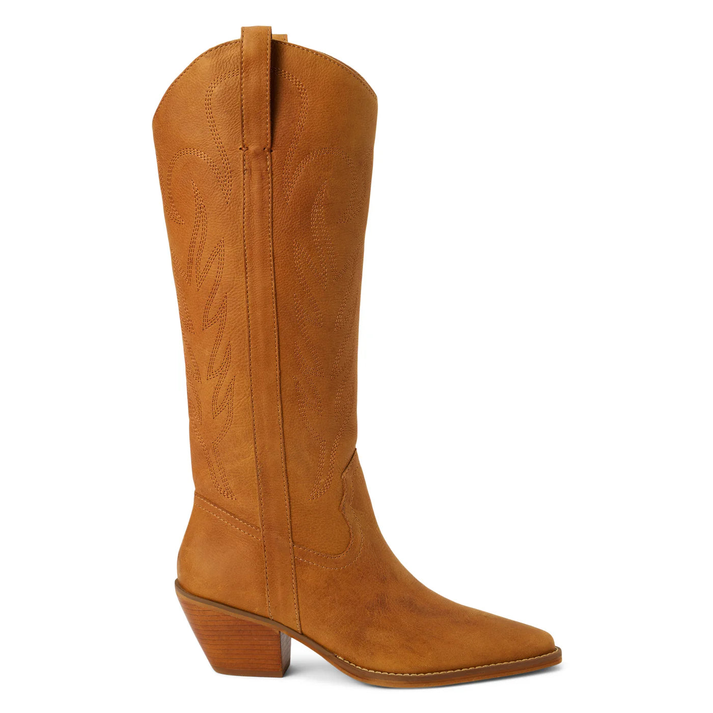 Agency Knee High Boot in Caramel