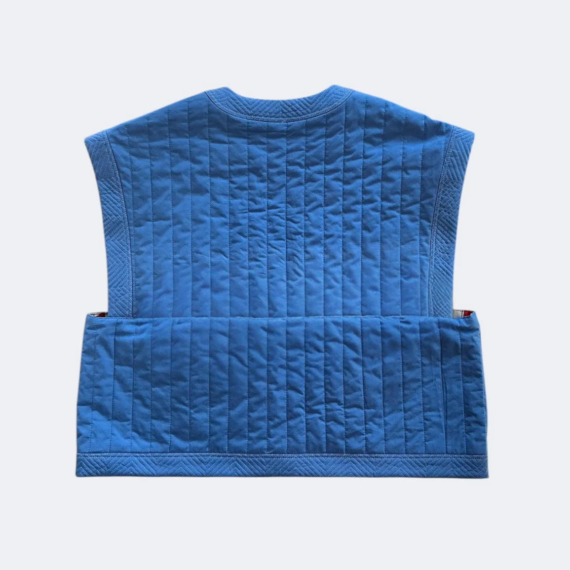 Stockholm Reversible Vest in Cornflower