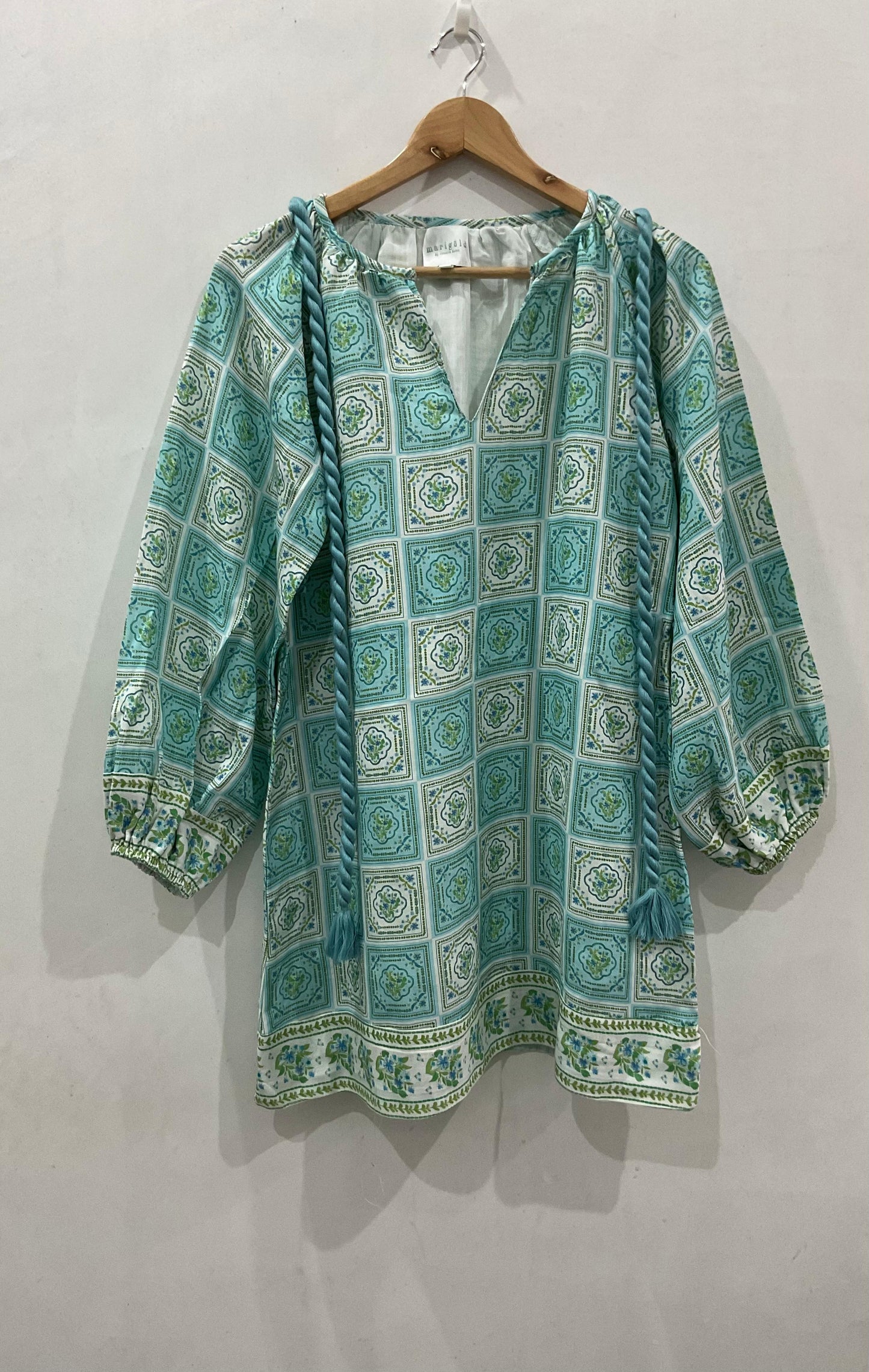 Jade Dress in Capri