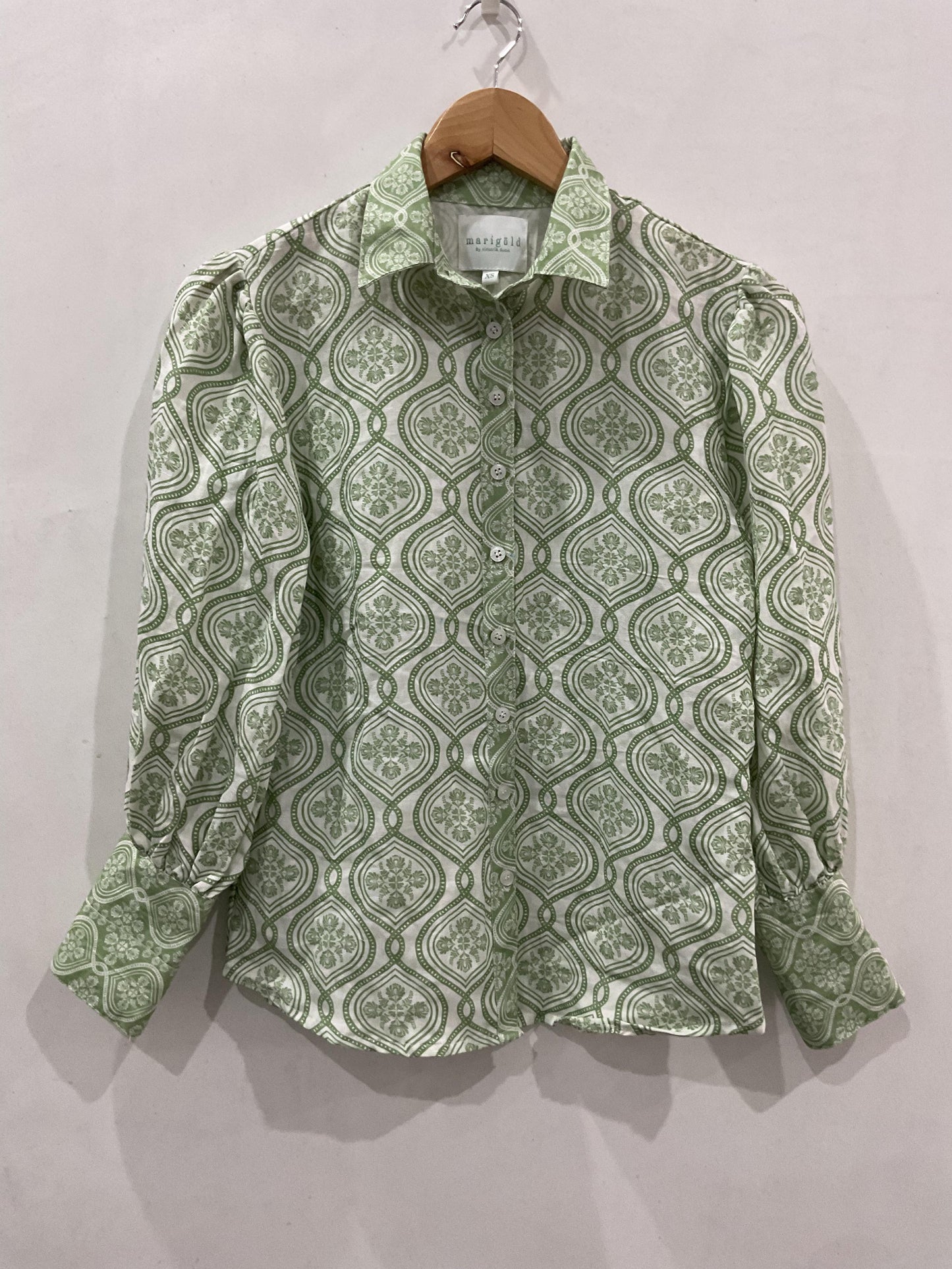 Zara Blouse in Katydid