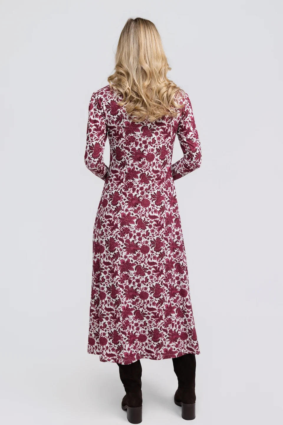 Daisy Dress in Regal Raspberry