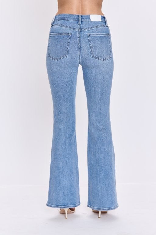 Kinsley Mid Rise Ultra Flare in Captivate
