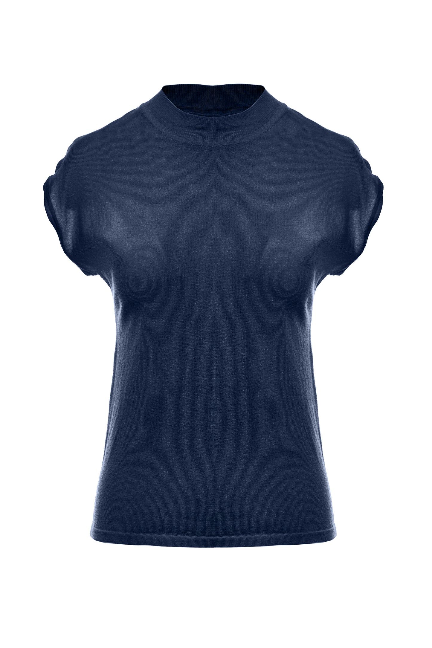 Knitwear Mock Neck Top