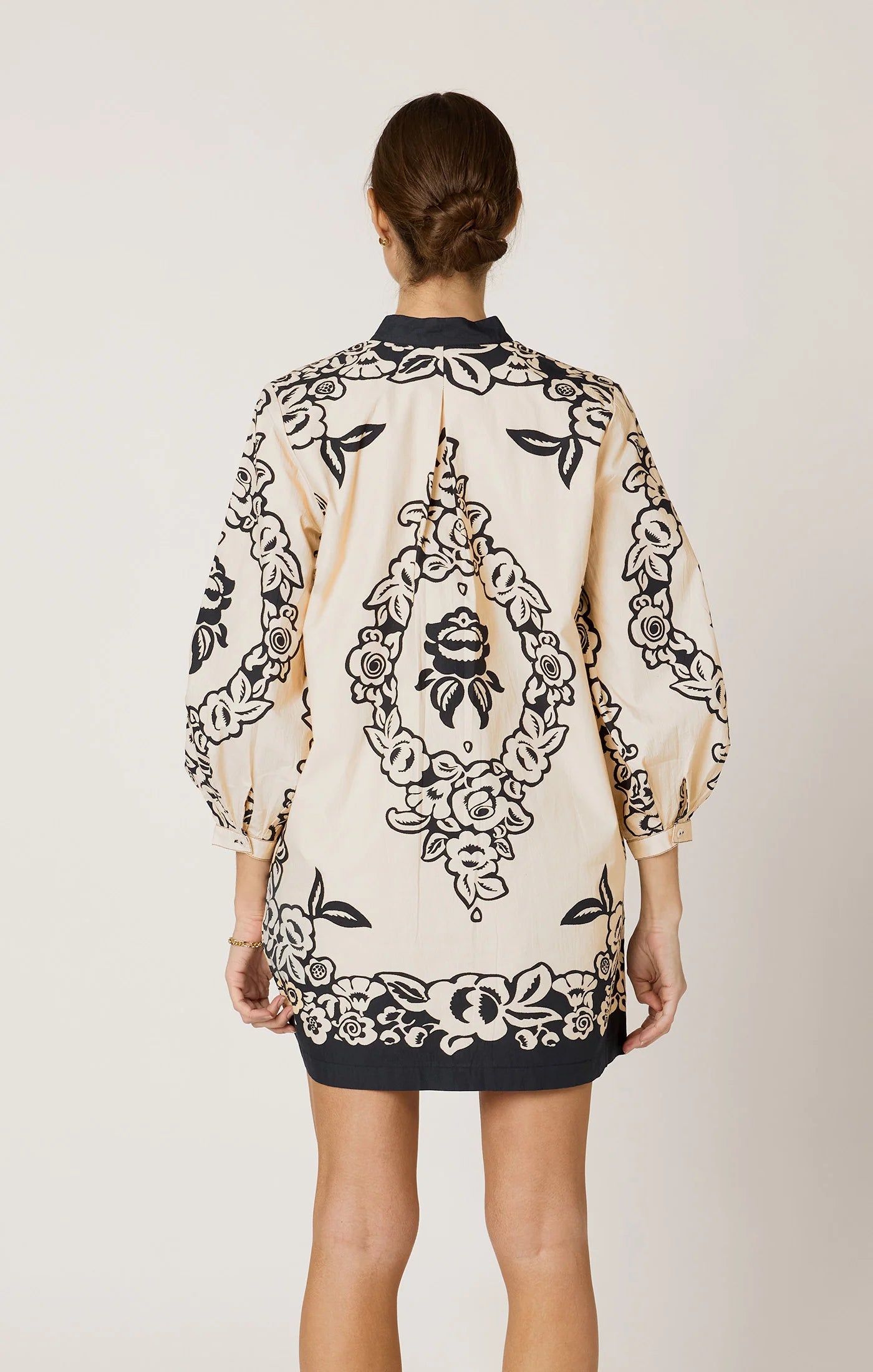 Lilian Mini Dress in Botanico Print