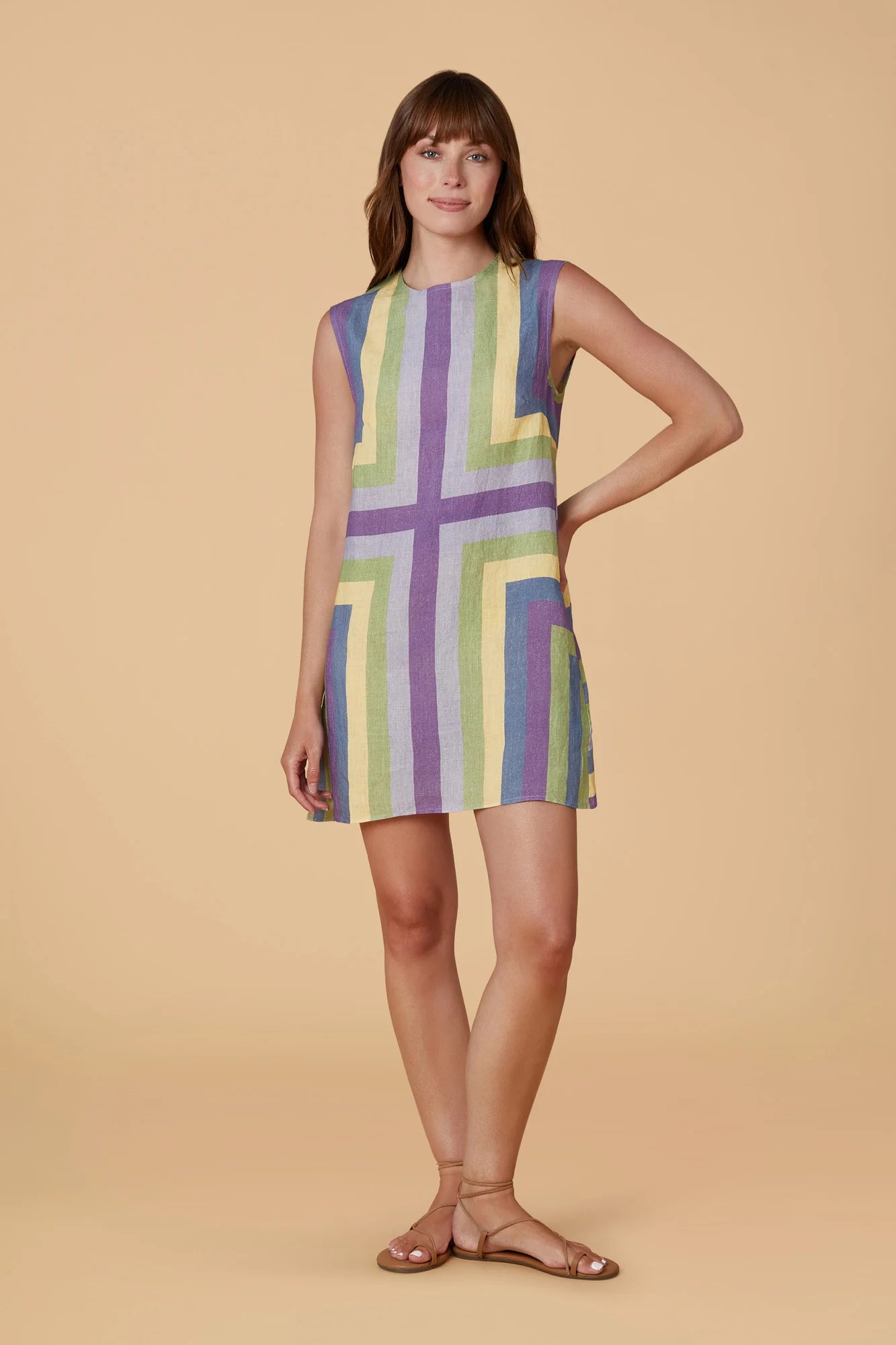 Wynn Dress in Plaza