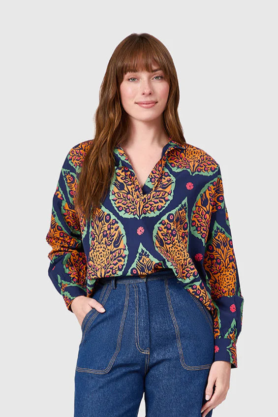 Jane Top in Saffron Botanicals