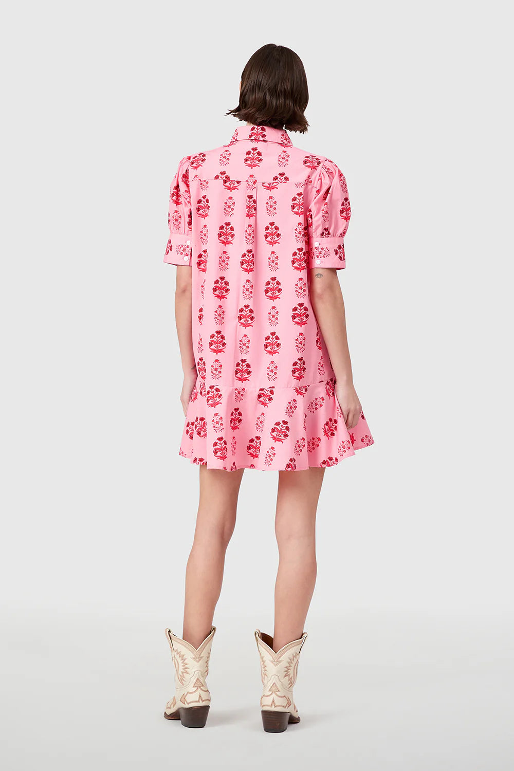 Liv Dress in Scarlet Blossom