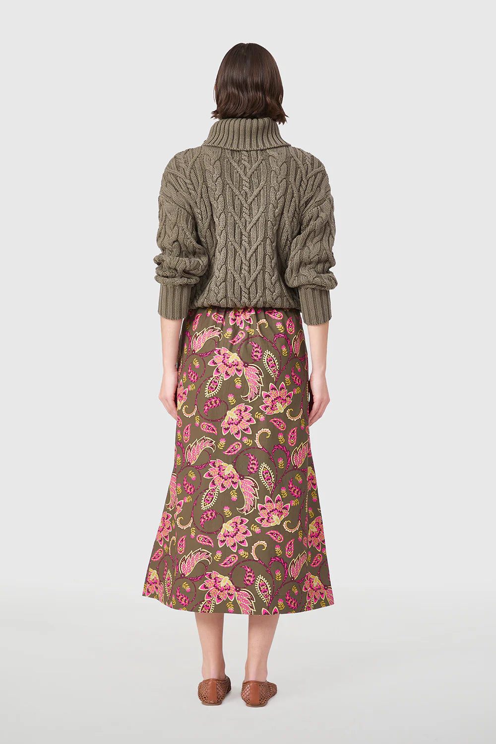 Scout Skirt in Raspberry Garden