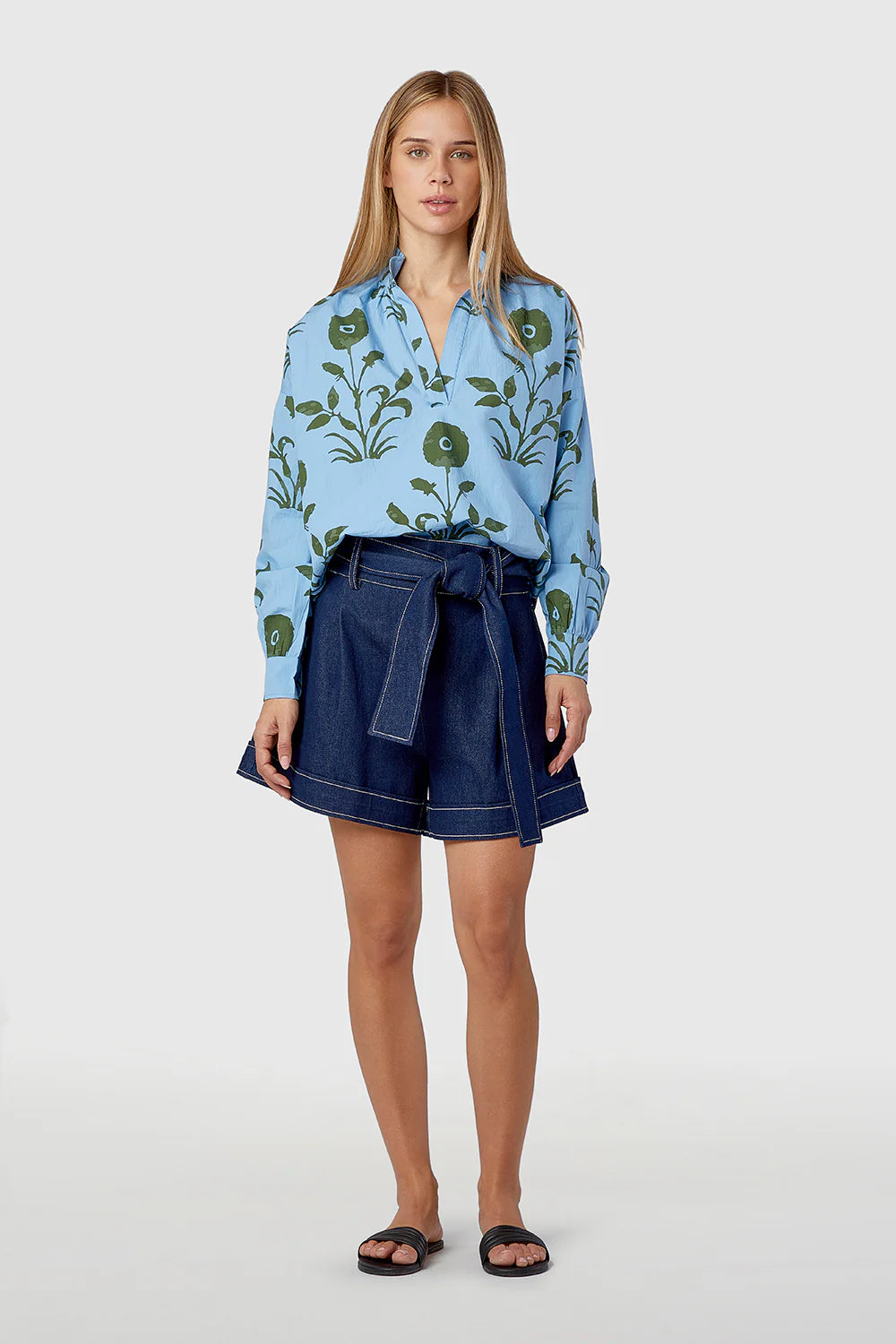 Jane Top in Poppy