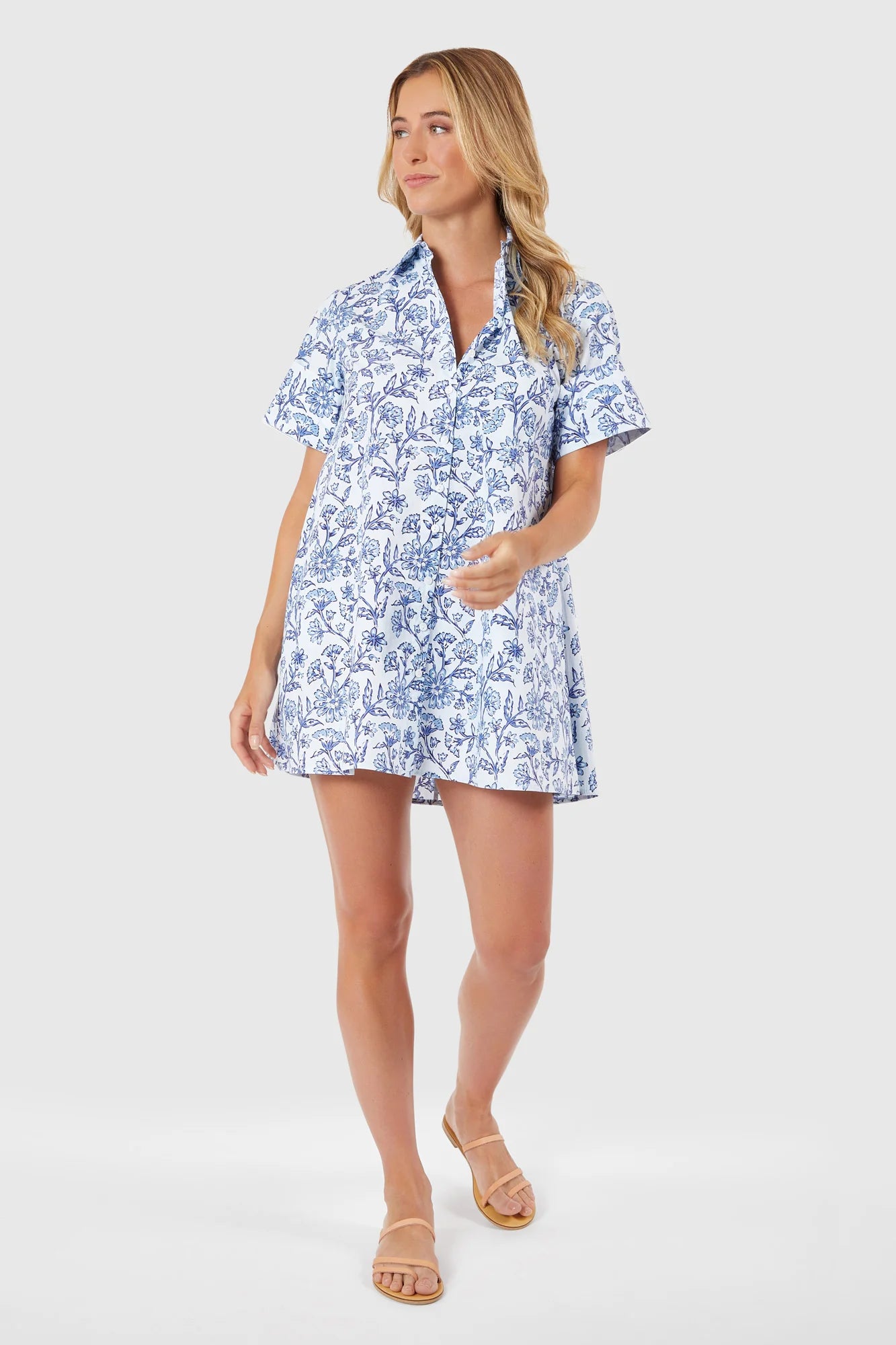 Dock Dress in Jacobean Floral