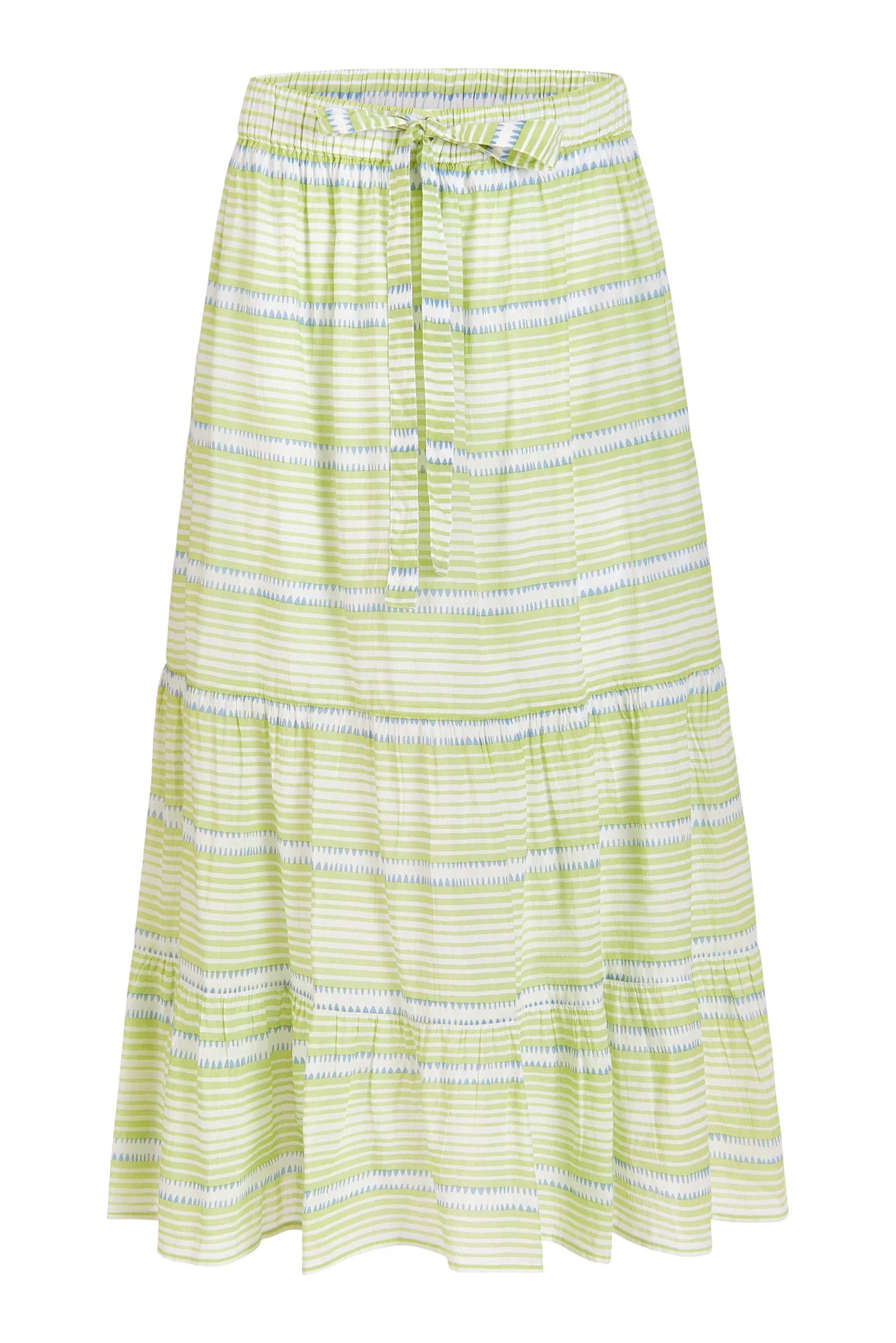 Market Skirt in Monaco Stripes
