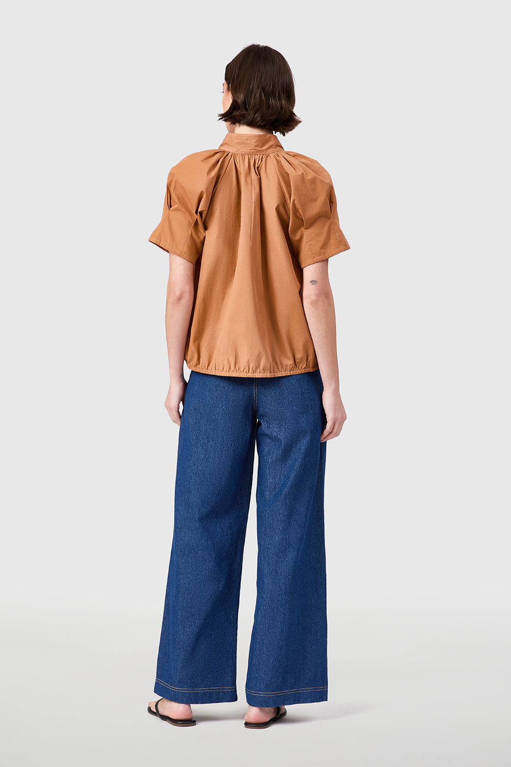 Merritt Top in Cashew