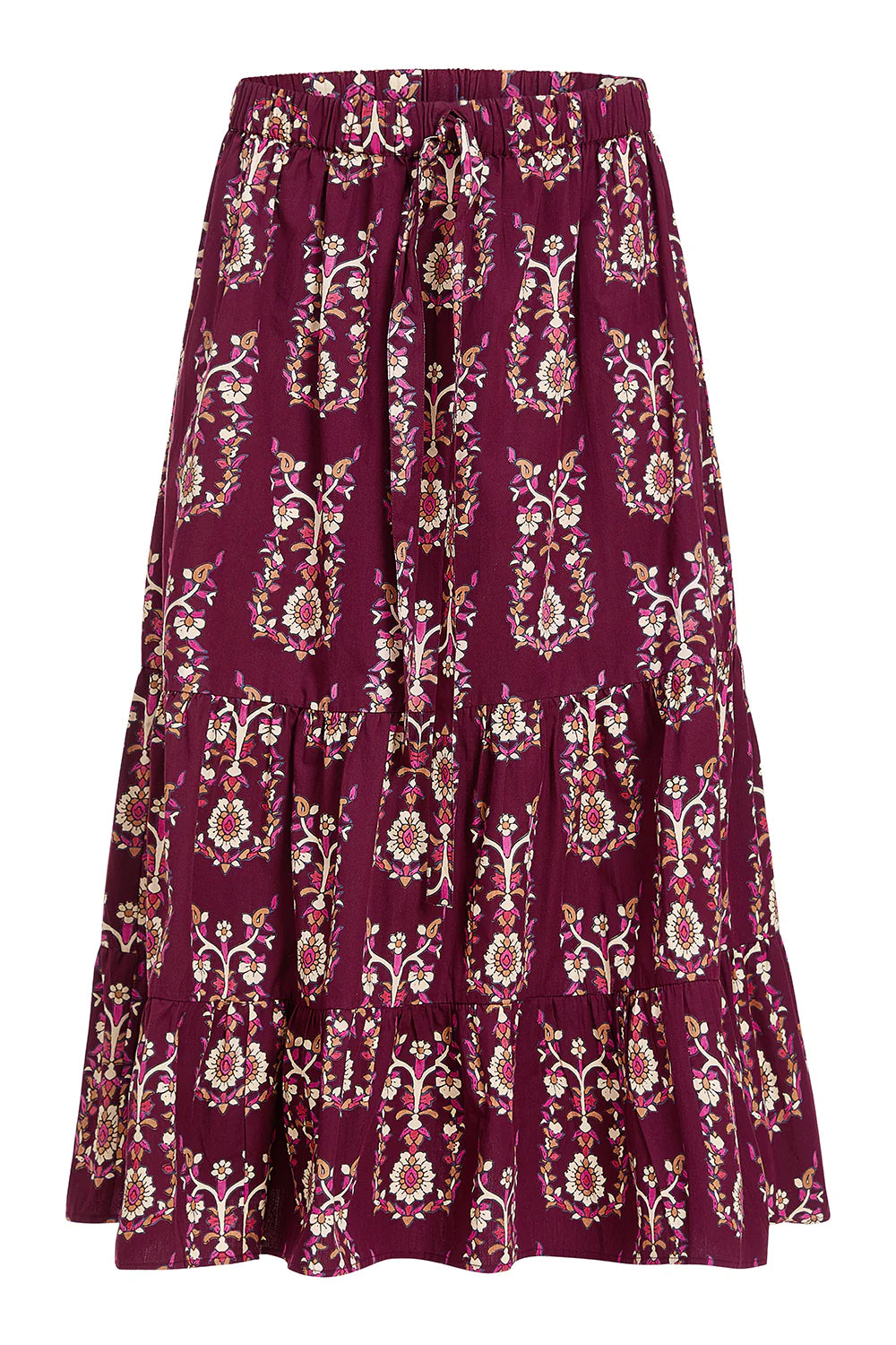Market Skirt in Bramble Motifs