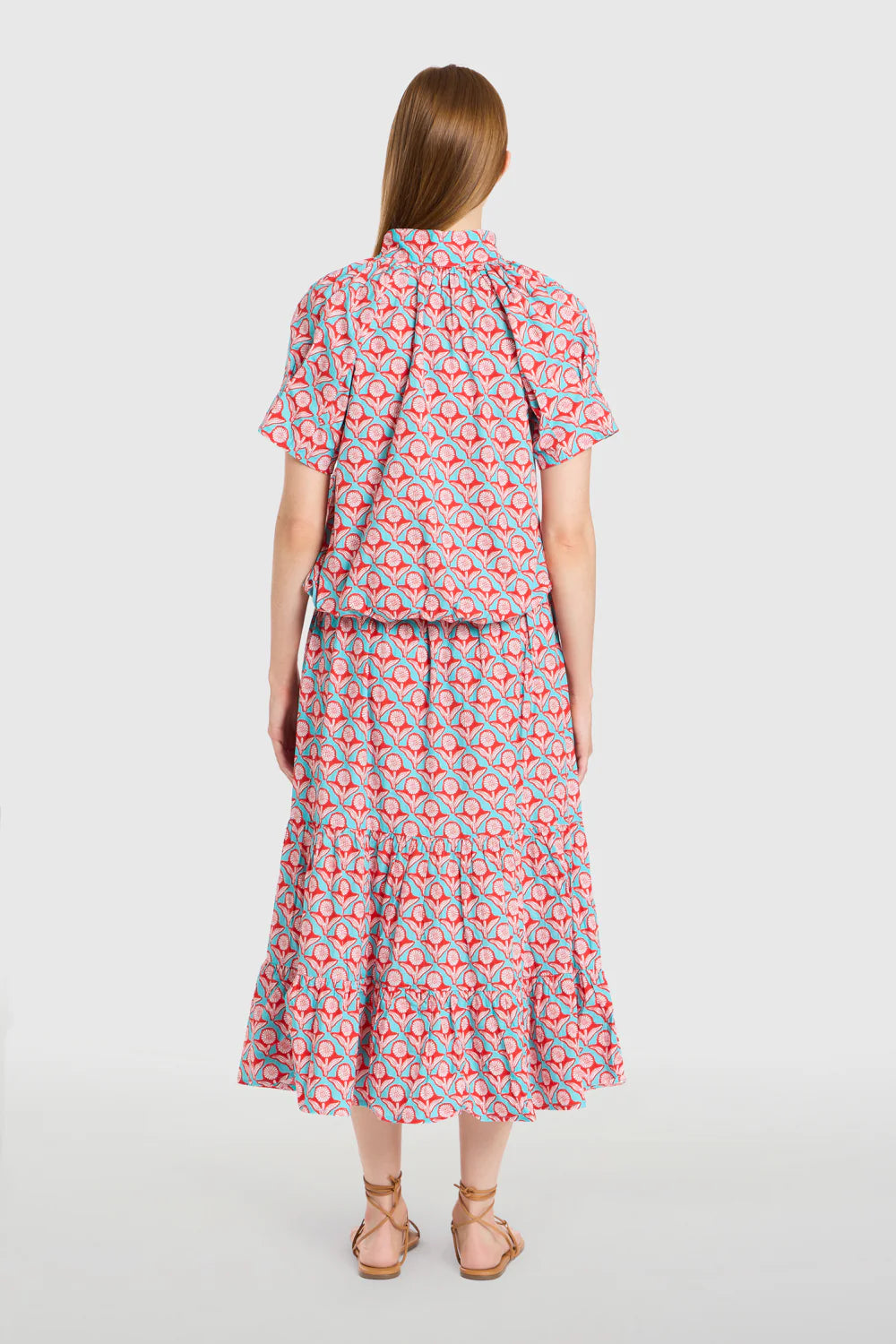 Market Skirt in Penny Bloom