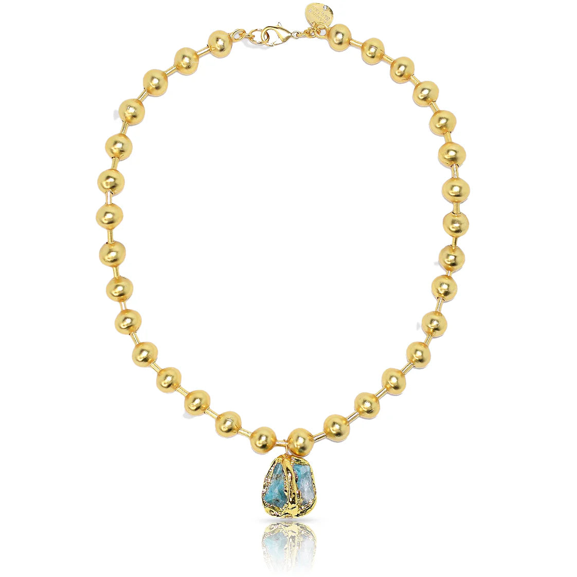 Blizzard Amazonite Stone Necklace