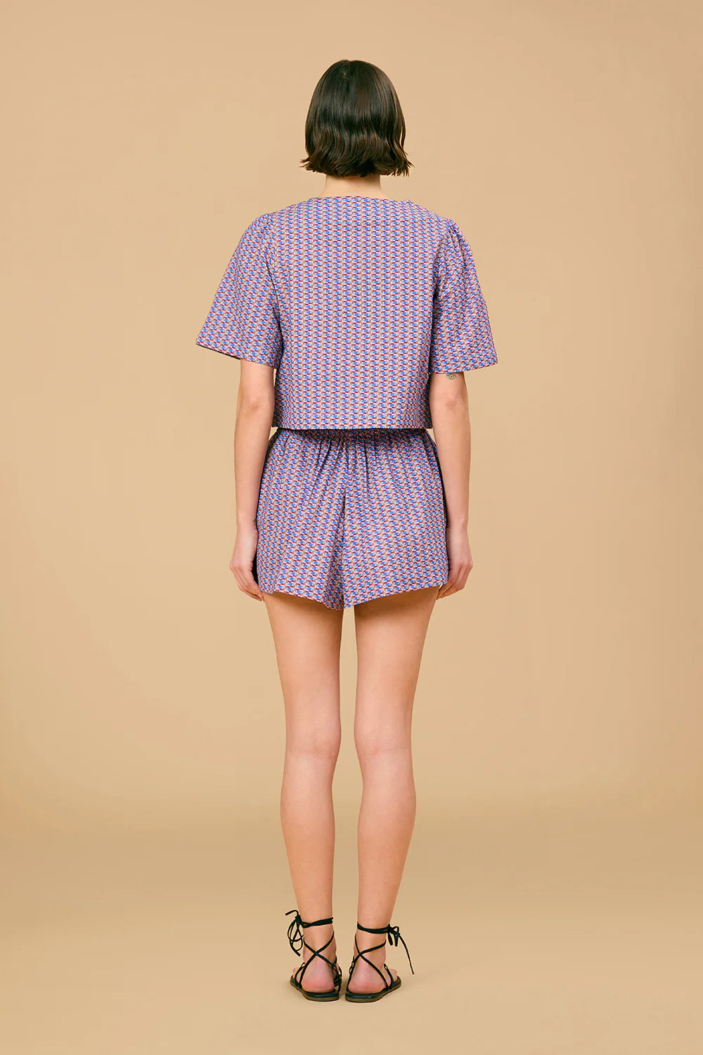 Heidi Top in Oxford Weave