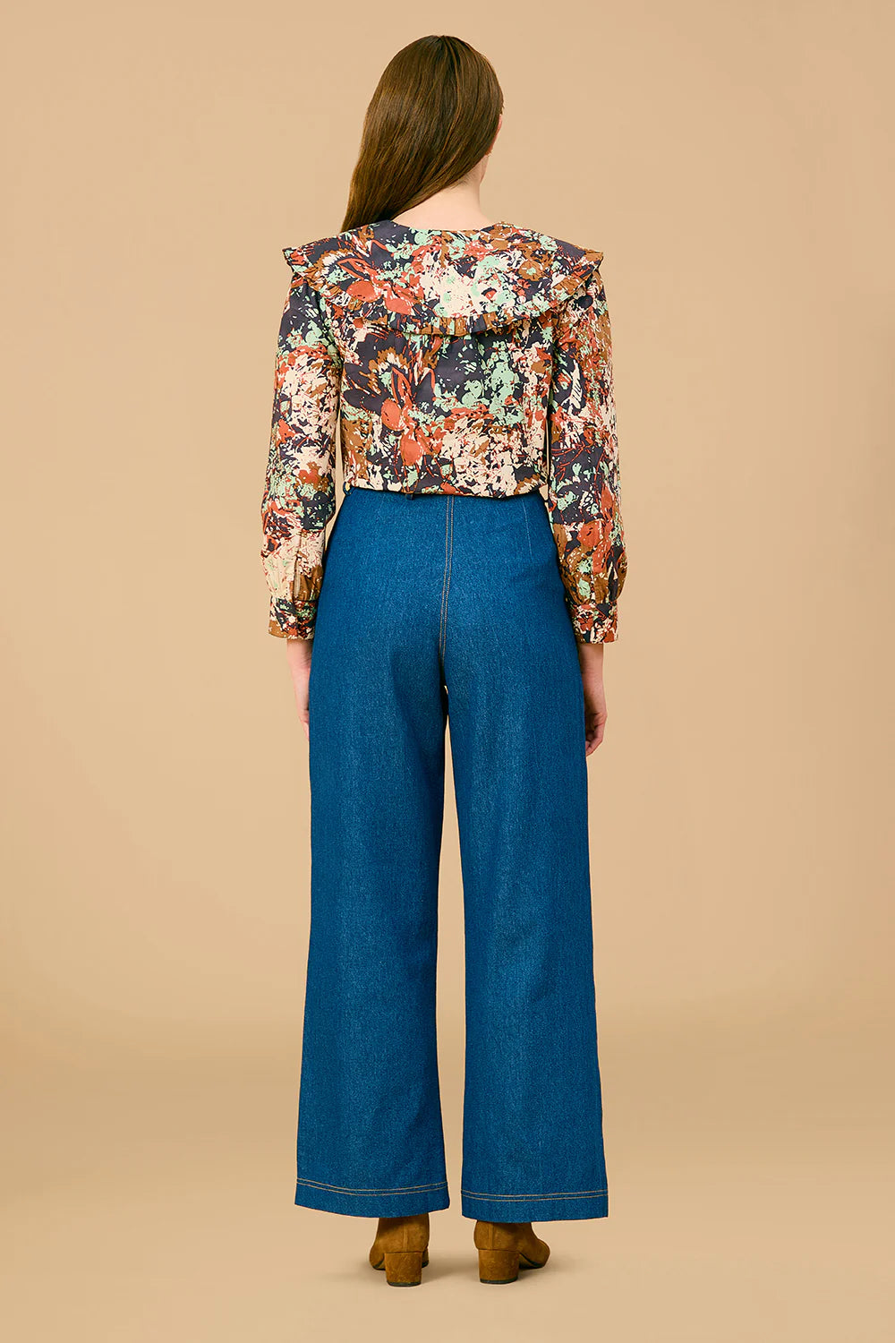 Liz Shirt in Black Bramble