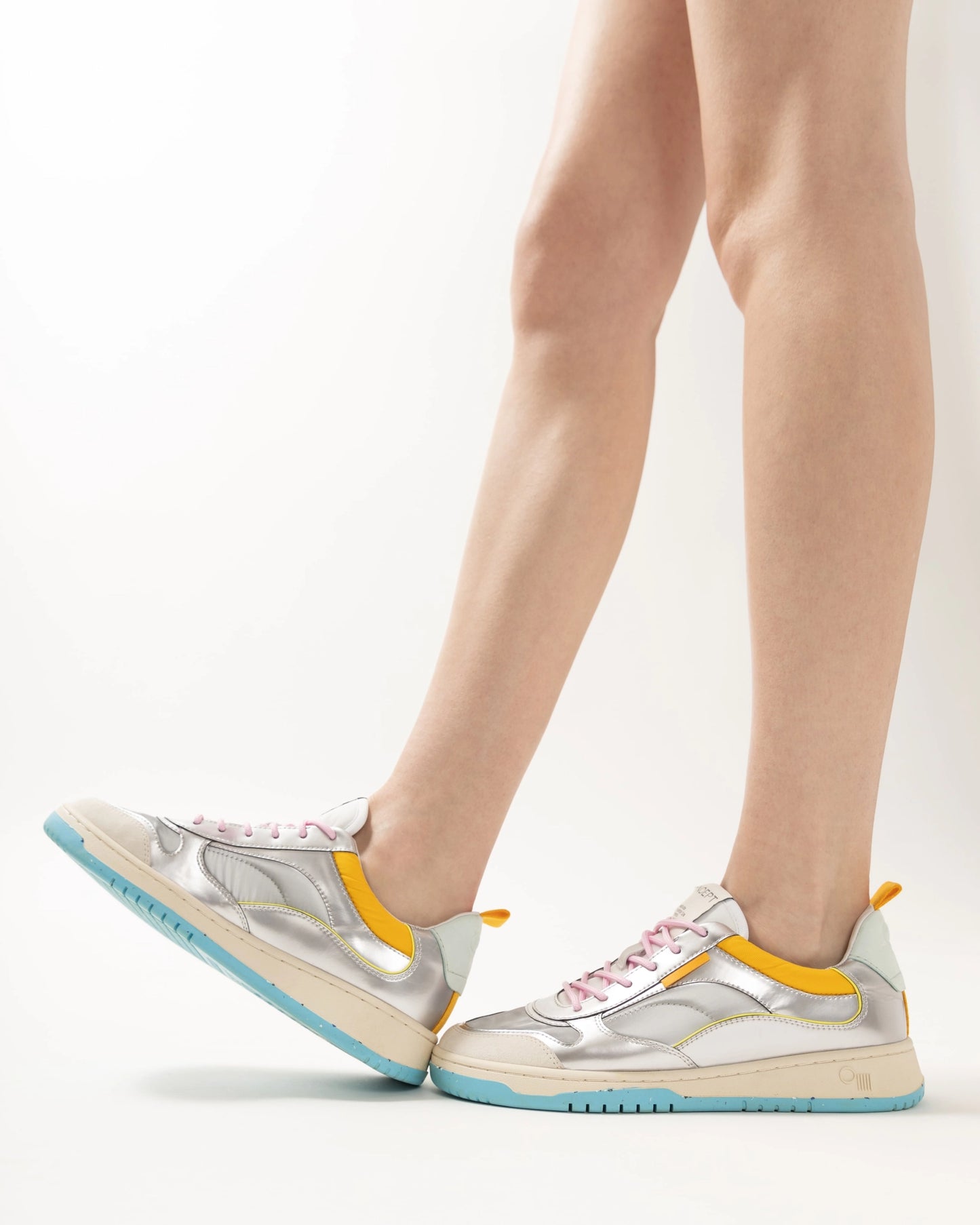 Porto Orbital Sneaker in Silver Flash
