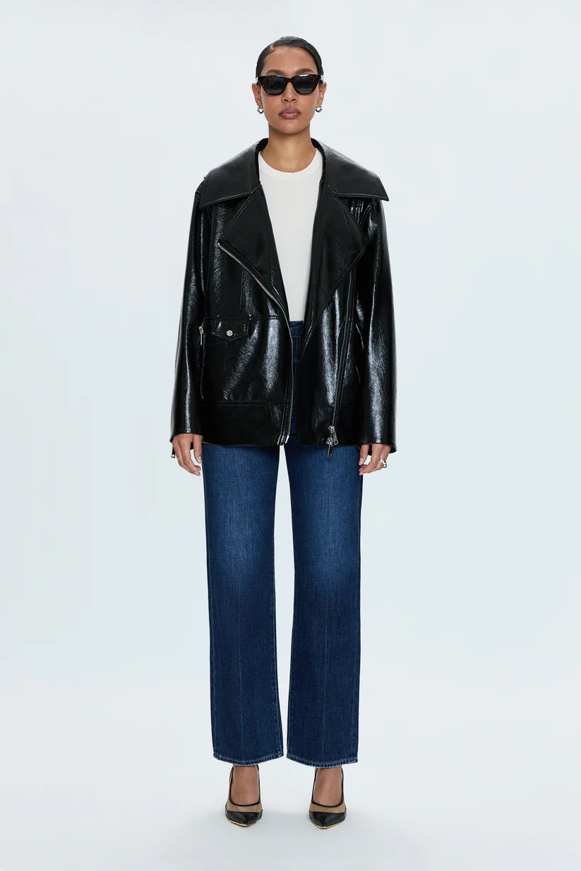 Cassie Super High Rise Straight Jean in Cultivate