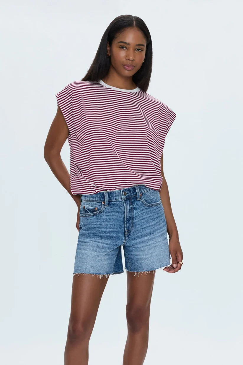 Kennedy Mid Rise Short in Central Vintage