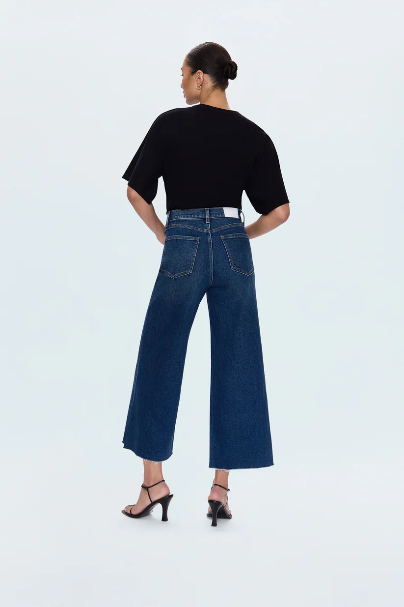 Lana Crop High Rise Ultra Wide Leg in Broadway