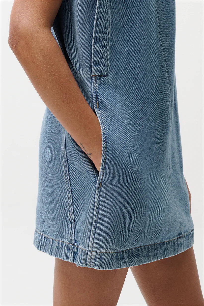 Karla Mini Dress in Attitude