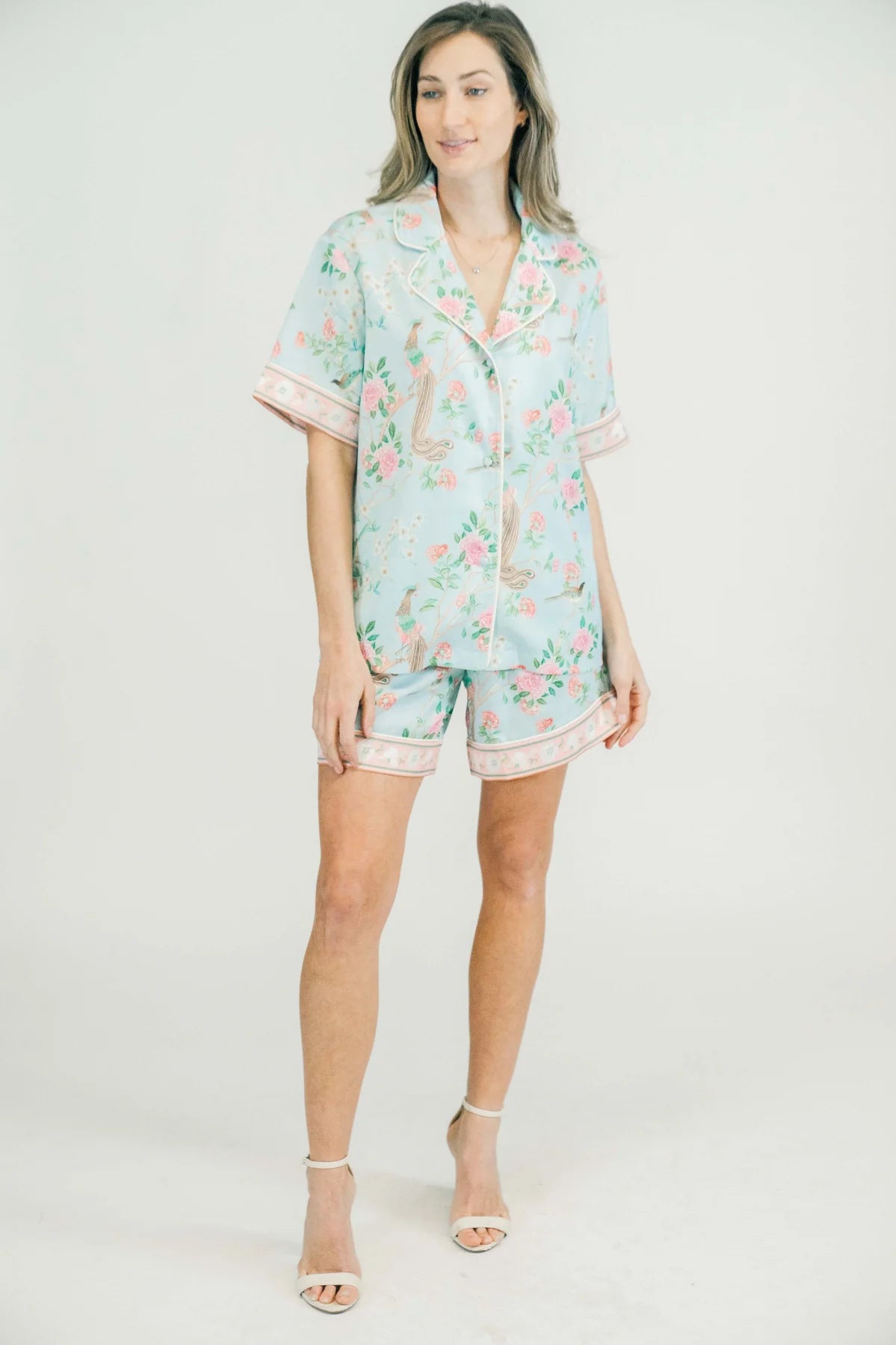Celine Short PJ Set in Bernadette