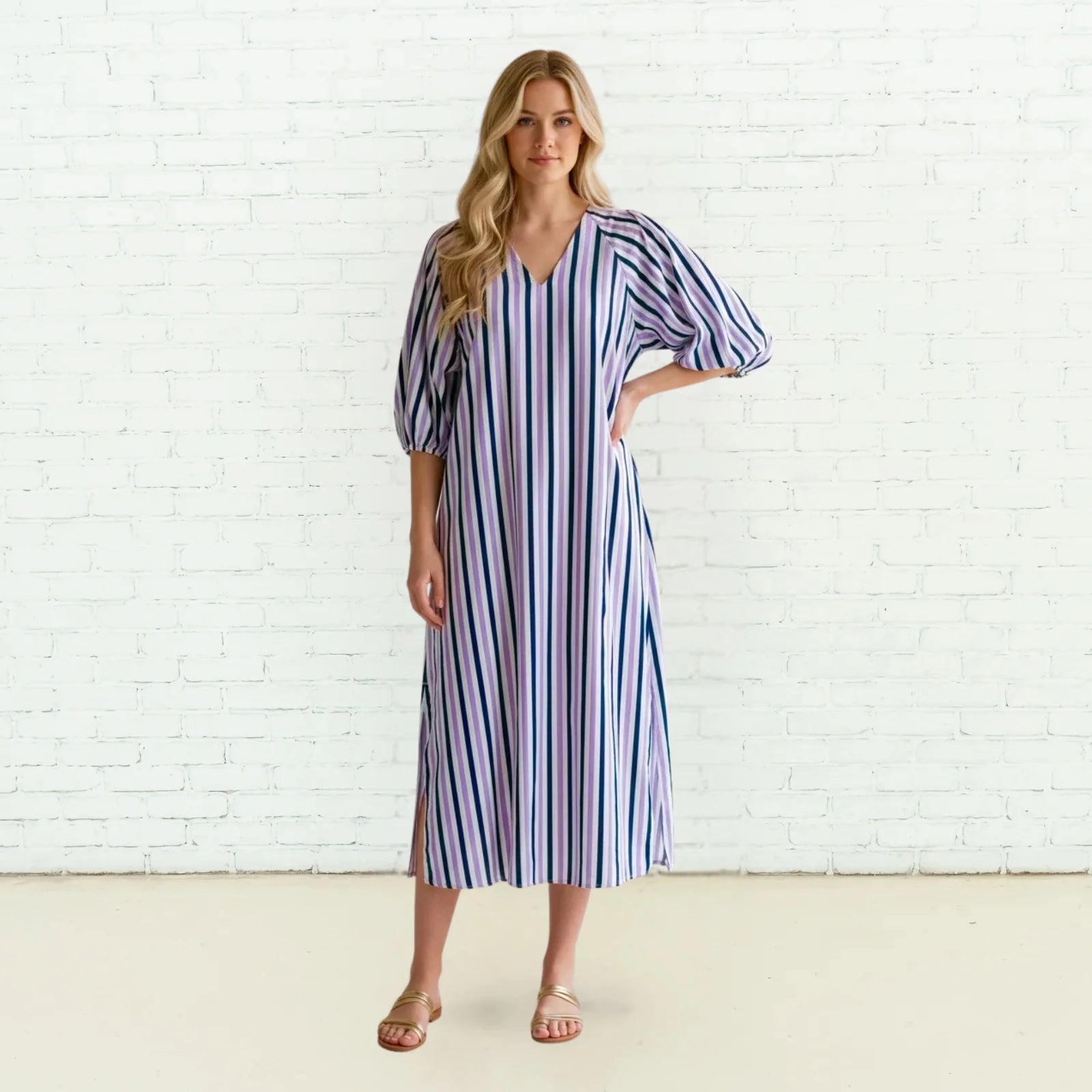 lavender beach dress Coco Palm in – The Central Newnan ONE-HONEY Condition:Vintage friendly) * Petal hem Irne Coat - Black