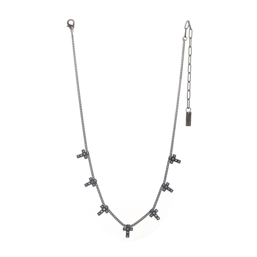 Multi Cross Necklace