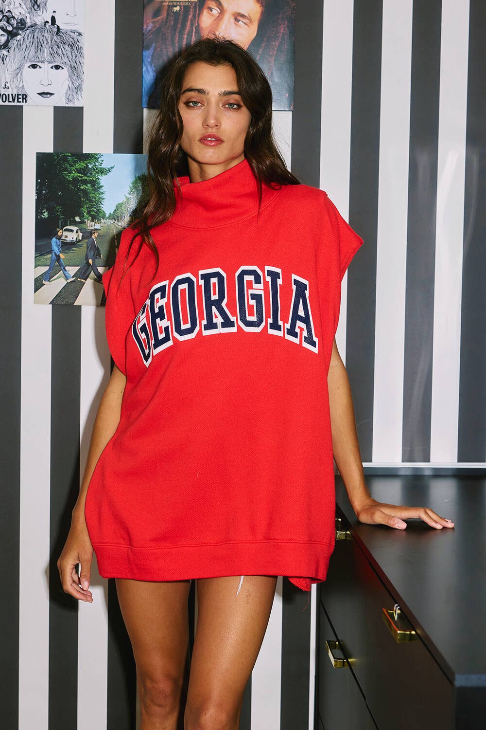 Georgia Oversized Muscle Capelet