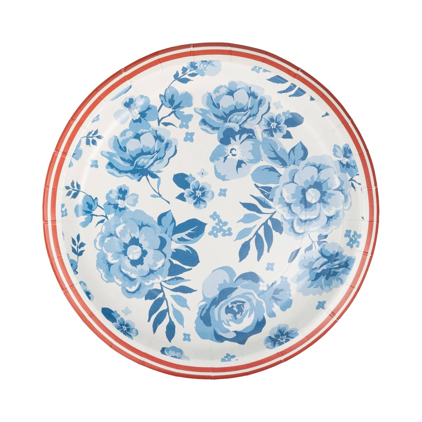HAM1143 - Hamptons Floral 10" Round Paper Plate