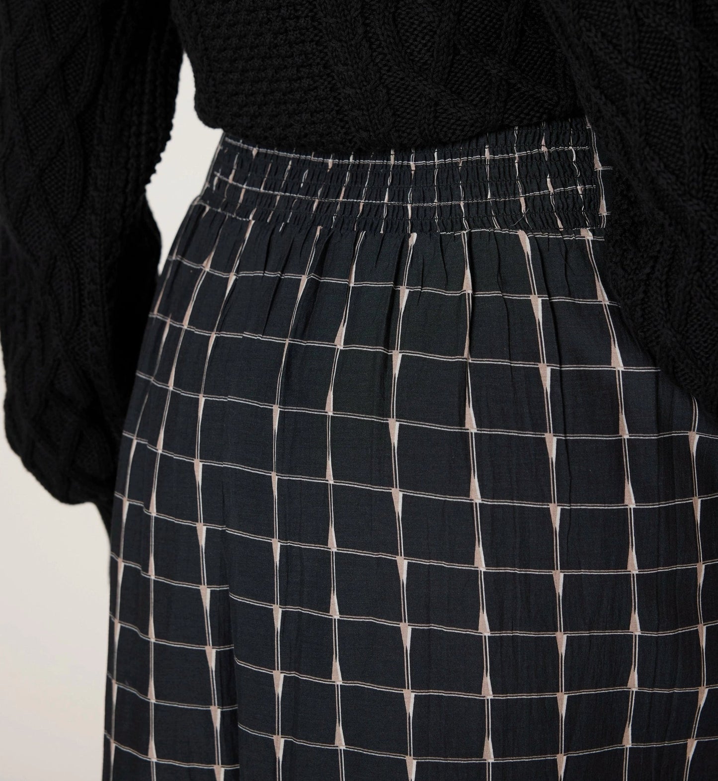 Amber Ankle Skirt in Saul