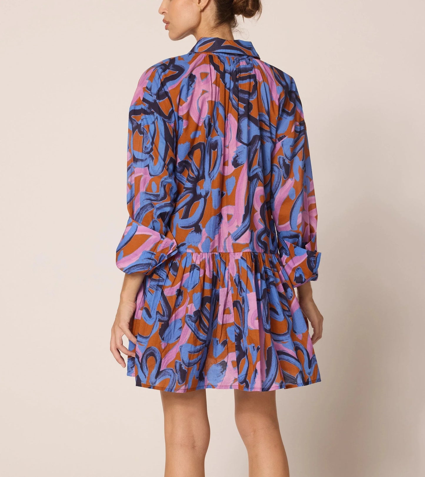 Audrey Mini Dress in Fresco
