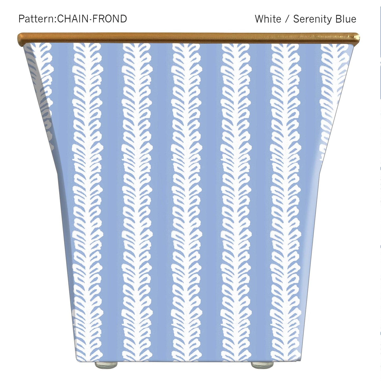 Chain Frond Cachepot Candle
