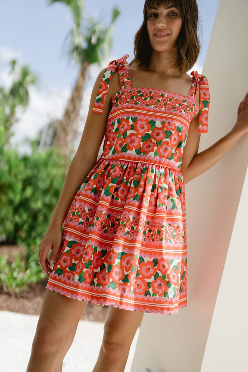 Melody Dress in Candy Pink