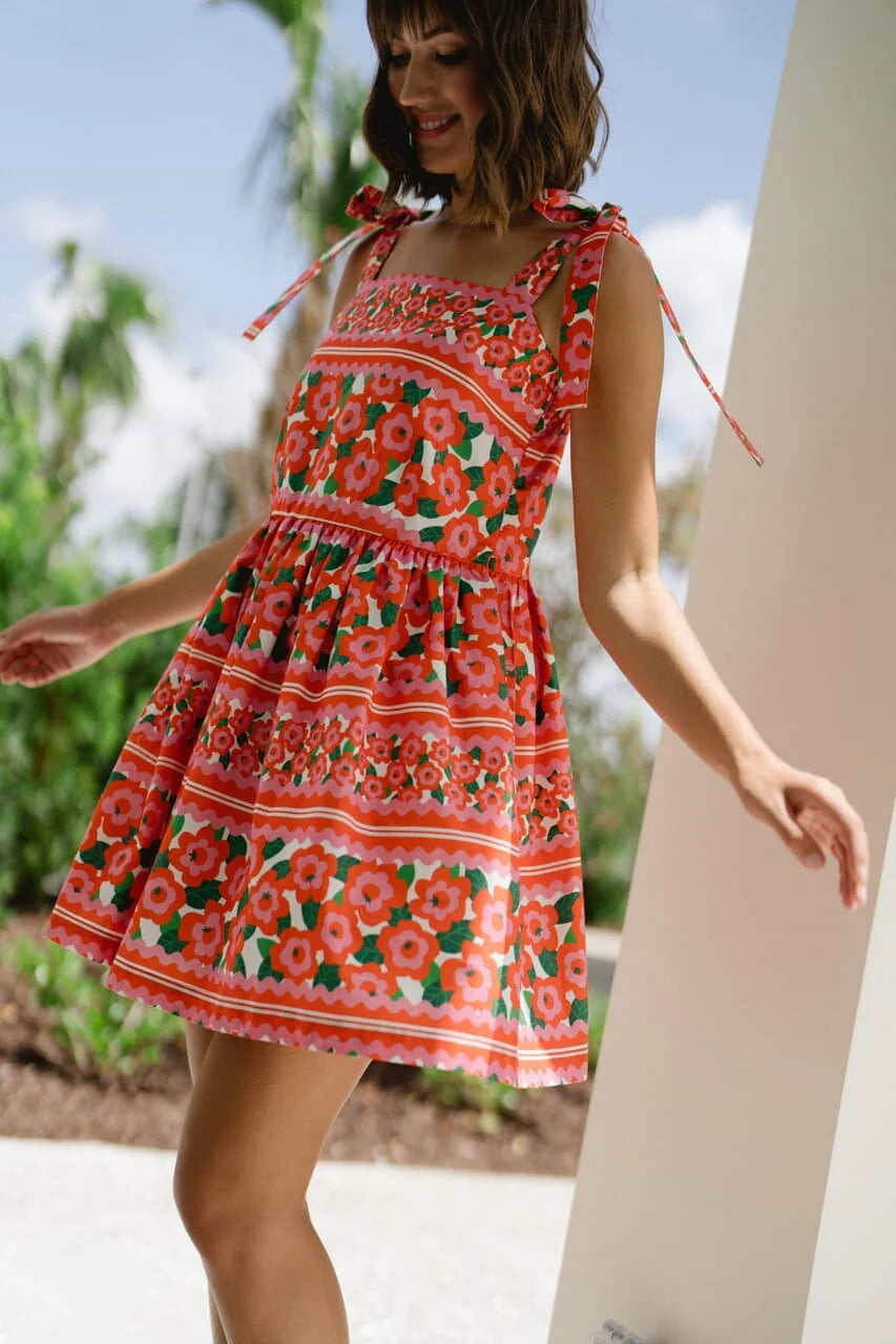 Melody Dress in Candy Pink
