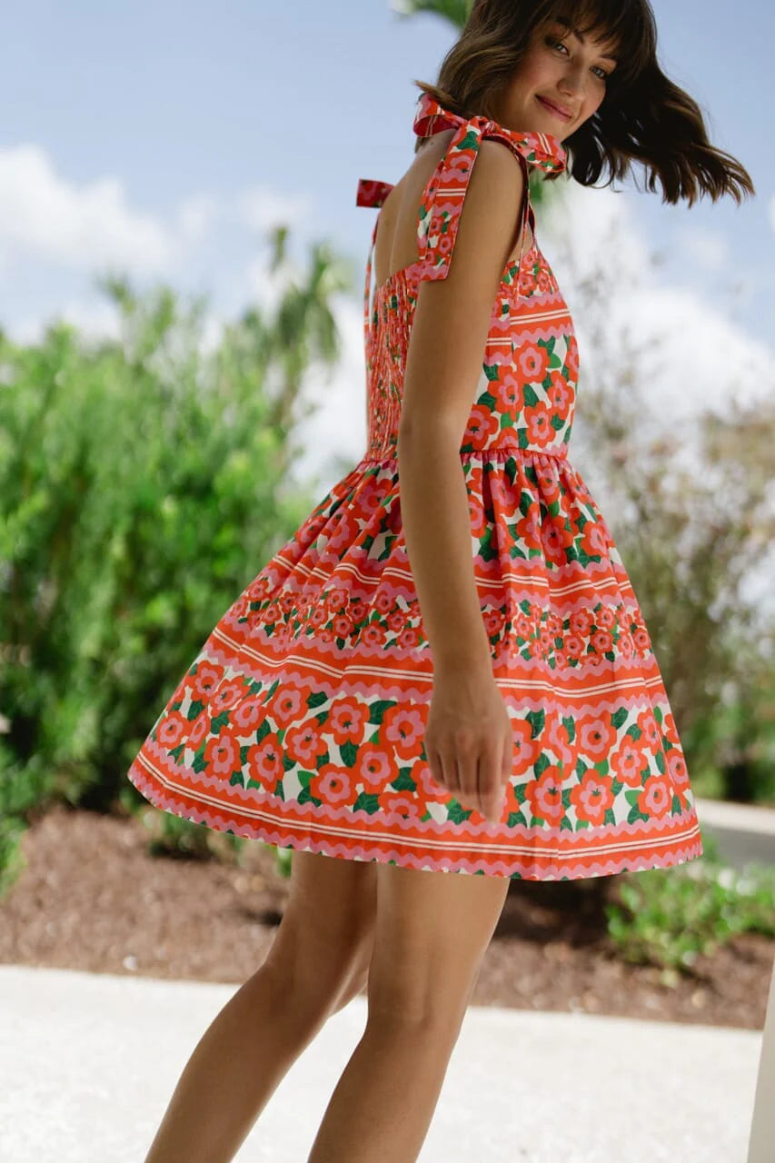 Melody Dress in Candy Pink