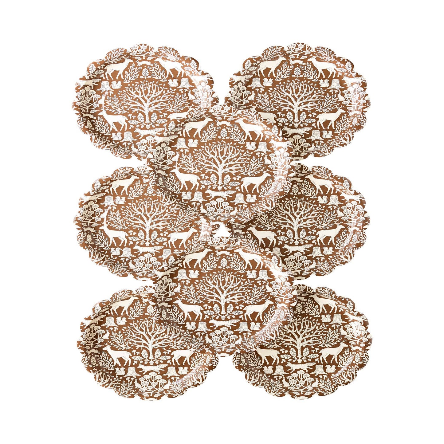 THP1147 - Woodland Toile Plate