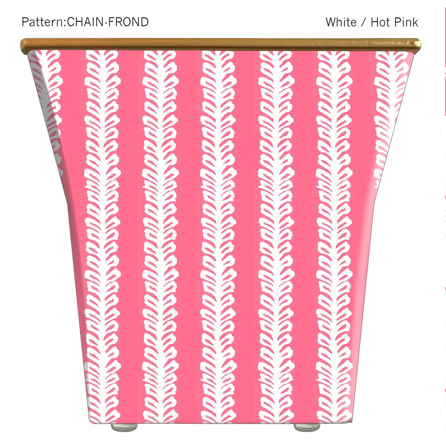 Chain Frond Cachepot Candle