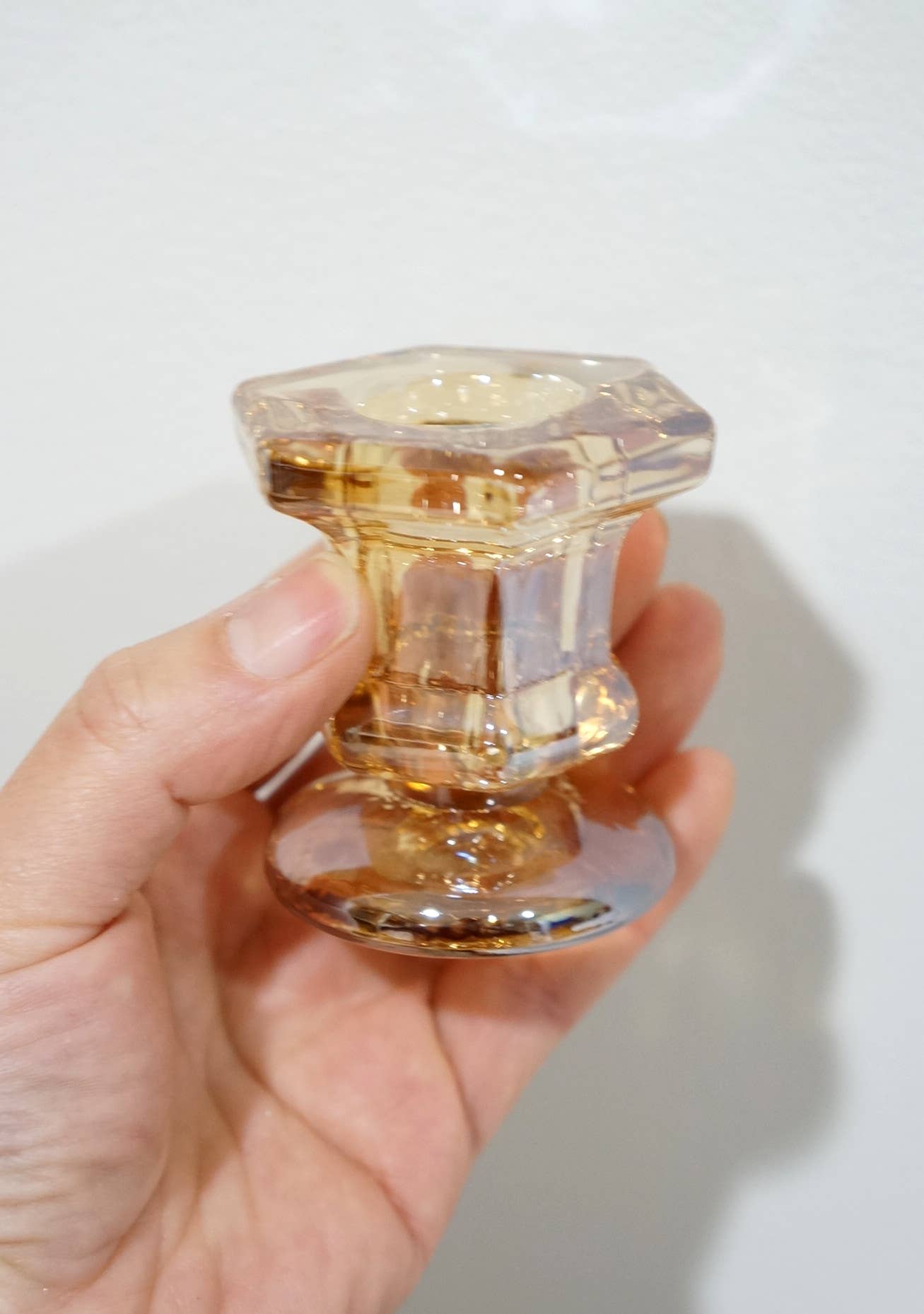 Glass Candlestick Holders Taper Candle Holders Tabletop