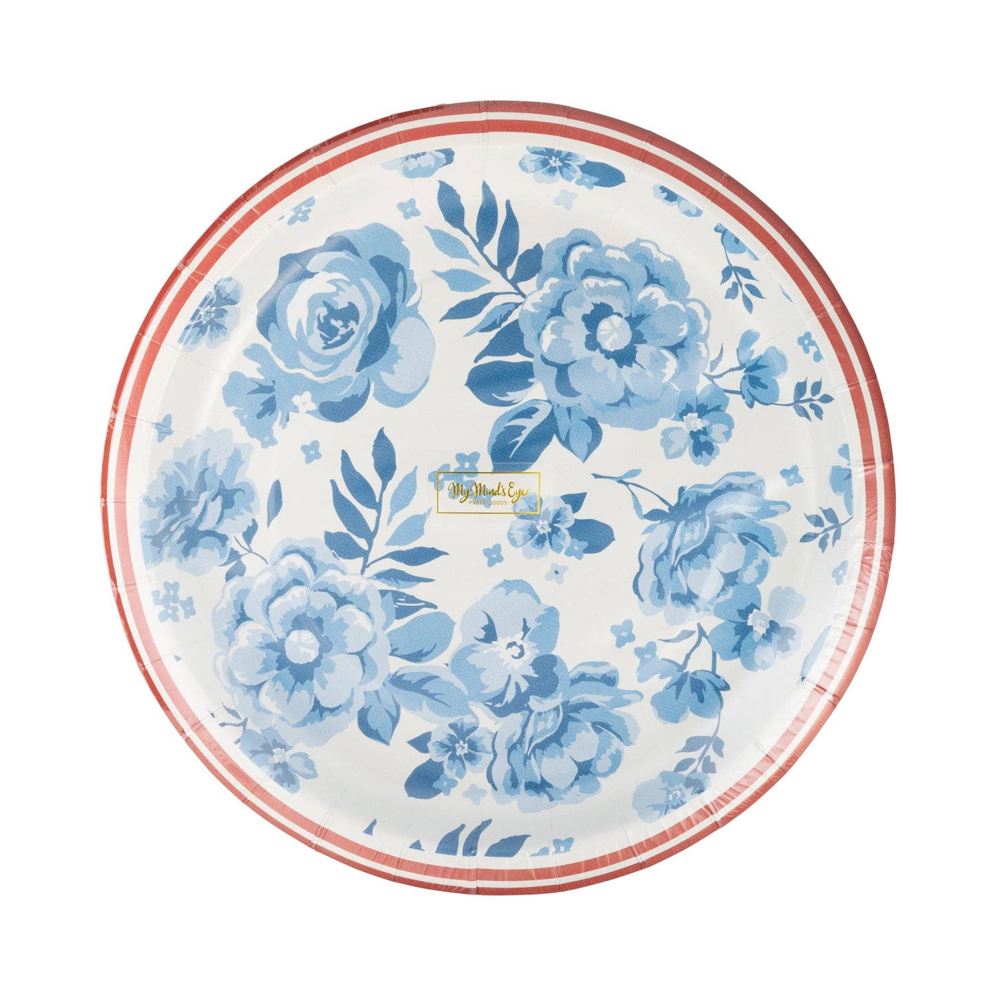 HAM1143 - Hamptons Floral 10" Round Paper Plate