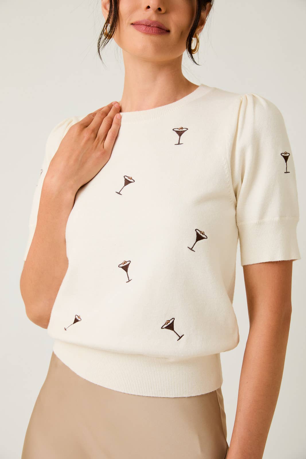 Martini Knit Sweater Top